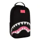 SPRAYGROUND SHARK CENTRAL NYLON BLACK PINK BACKPACK