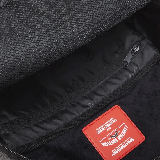 Sprayground Check  Τσάντα Πλάτης Μαύρη