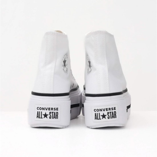 Converse Chuck Taylor All Star Lift Double Stack Άσπρο Converse Chuck Taylor All Star Lift Double Stack Άσπρο