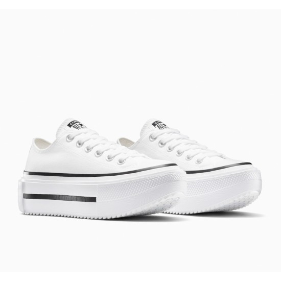 Converse Women's Chuck Taylor All Star OX Lift Double Stack Άσπρο Converse Women's Chuck Taylor All Star OX Lift Double Stack Άσπρο