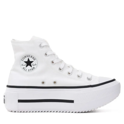 Converse Chuck Taylor All Star Lift Double Stack Άσπρο
