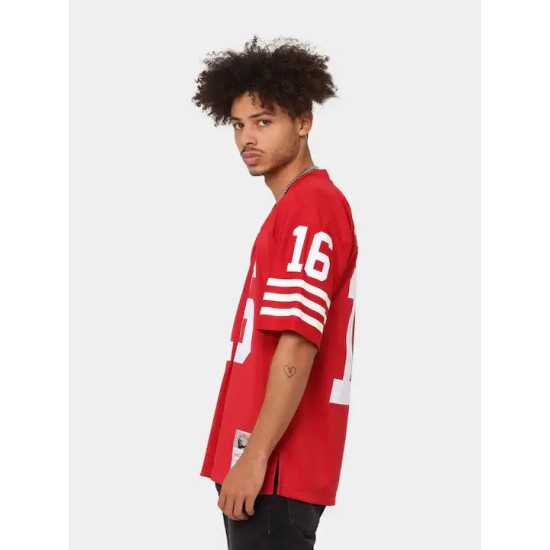 Mitchell & Ness Αθλητική Μπλούζα Κοντομάνικη Κόκκινο