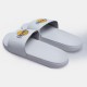 ISLIDE Los Angeles Lakers Primary Logo Motto NBA Gel Slides Άσπρο