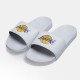ISLIDE Los Angeles Lakers Primary Logo Motto NBA Gel Slides Άσπρο