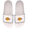 ISLIDE Los Angeles Lakers Primary Logo Motto NBA Gel Slides Άσπρο