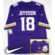 Justin Jefferson Minnesota Vikings Nike Team Vapor F.U.S.E. Elite Jersey - Purple