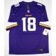 Justin Jefferson Minnesota Vikings Nike Team Vapor F.U.S.E. Elite Jersey - Purple