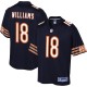 Nike NFL Chicago Bears Caleb Williams 18 Home Game Jersey Μπλε