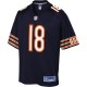Nike NFL Chicago Bears Caleb Williams 18 Home Game Jersey Μπλε
