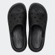 CROCS Stomp Slide Γυναικεία Σανδάλια Μαύρα
