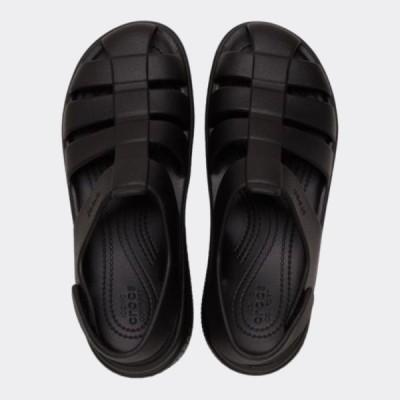 CROCS Stomp Fisherman Sandal Black