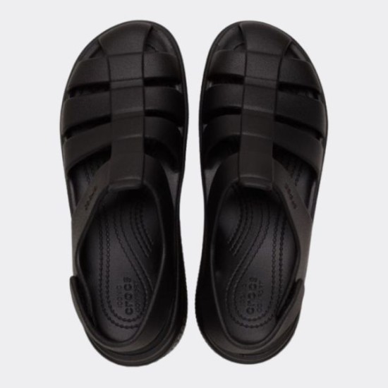 CROCS Stomp Fisherman Sandal Black