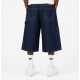 Karl Kani OG Rinsed Relaxed Baggy Workwear Shorts Blue