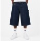 Karl Kani OG Rinsed Relaxed Baggy Workwear Shorts Blue