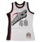 Mitchell & Ness Nba Seattle Supersonics Shawn Kemp 1995 Cracked Cement Swingman Jersey Άσπρο