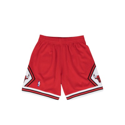Swingman Shorts Chicago Bulls Road 1997-98 red