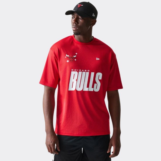 NEW ERA Chicago Bulls NBA Graphic Mesh Red