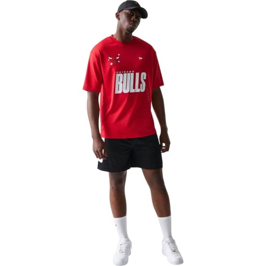 NEW ERA Chicago Bulls NBA Graphic Mesh Red