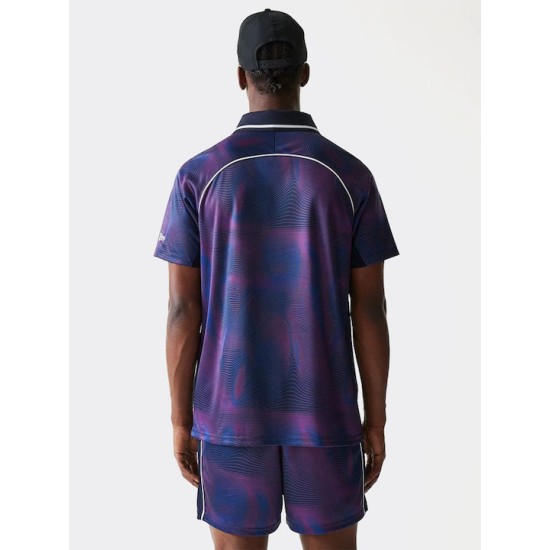 NEW ERA Red Bull Racing All Over Print Dark Blue Football T-Shirt