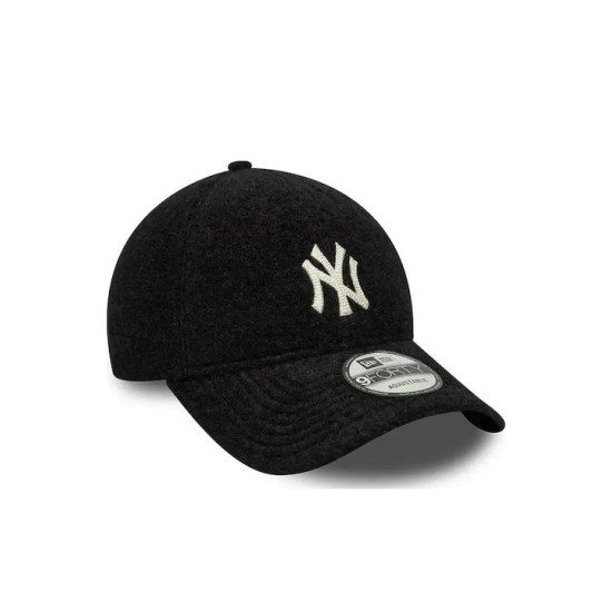 New Era New York Yankees Mlb Winter Borg 9forty Adjustable Cap Unisex Καπέλο Polyester Black New Era New York Yankees Mlb Winter Borg 9forty Adjustable Cap Unisex Καπέλο Polyester Black