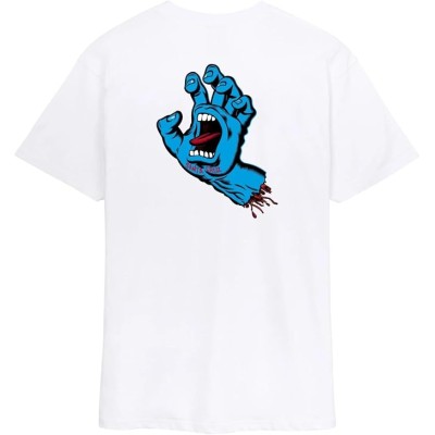Santa Cruz Mens Screaming Hand Short Sleeve T-Shirt