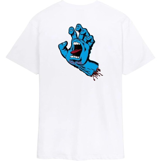 Santa Cruz Mens Screaming Hand Short Sleeve T-Shirt Santa Cruz Mens Screaming Hand Short Sleeve T-Shirt
