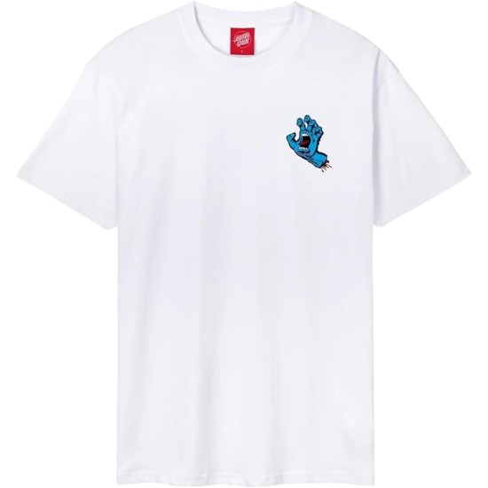 Santa Cruz Mens Screaming Hand Short Sleeve T-Shirt Santa Cruz Mens Screaming Hand Short Sleeve T-Shirt