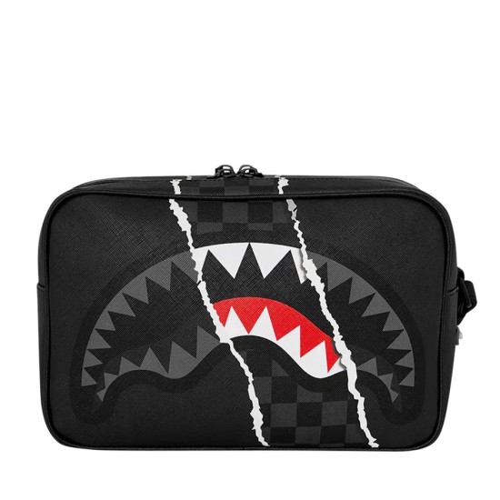 SPRAYGROUND Center Rip Revealing Gray Print