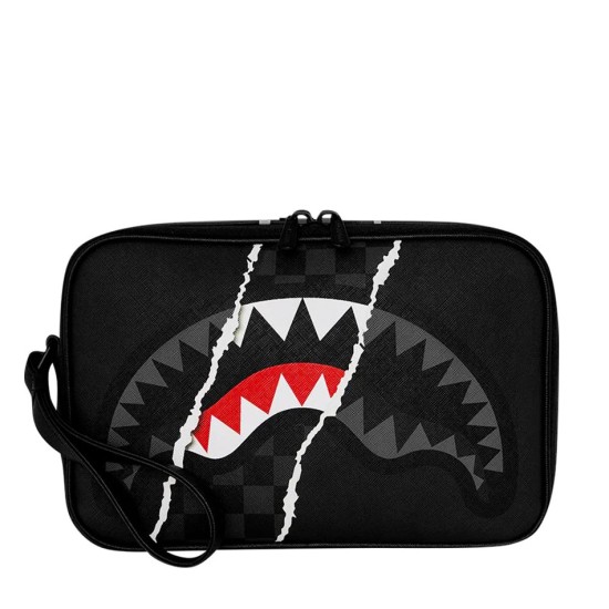 SPRAYGROUND Center Rip Revealing Gray Print