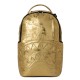 Sprayground Gold Weathered Backpack