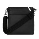 Center Rip Revealing Gray Check Messenger Sling