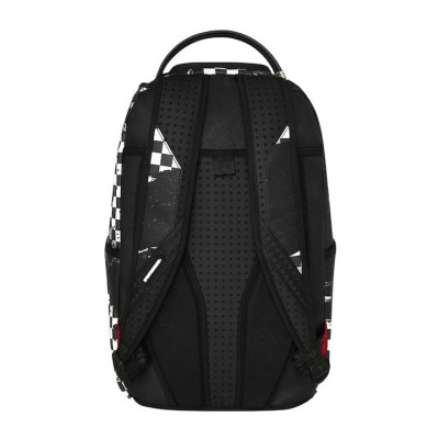 SPRAYGROUND U PAINTED OVER CHECK BACKPACK