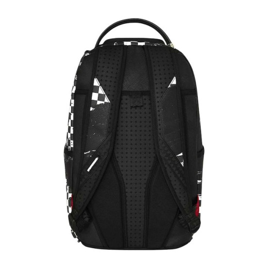 SPRAYGROUND U PAINTED OVER CHECK BACKPACK SPRAYGROUND U PAINTED OVER CHECK BACKPACK