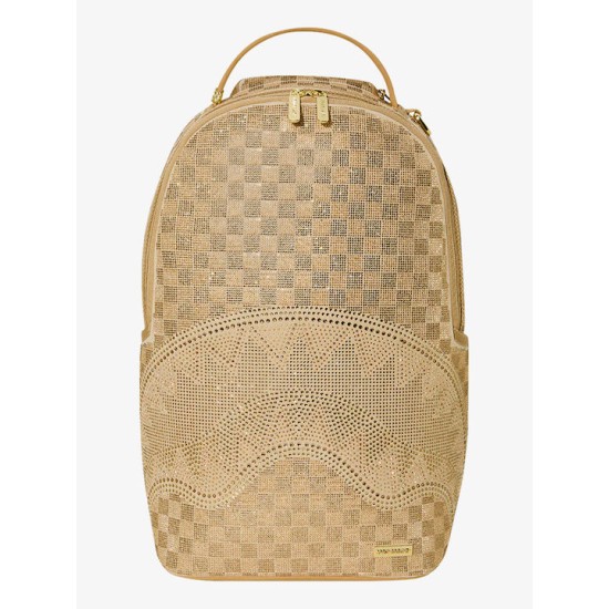 SPRAYGROUND 2 TONE GOLD TRINITY BACKPACK
