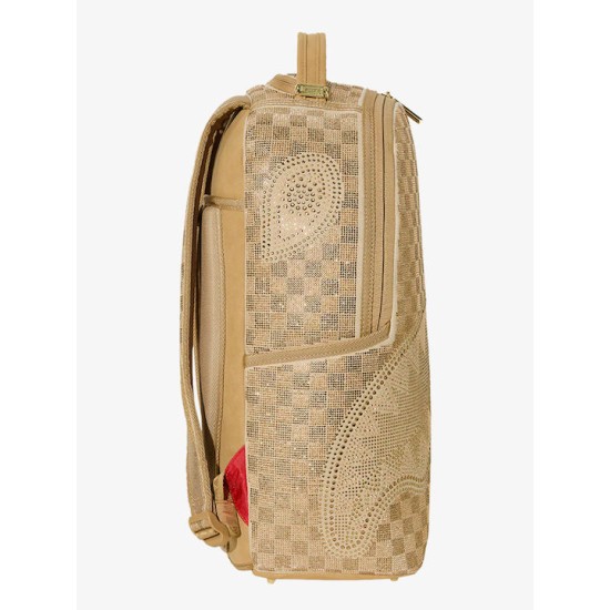 SPRAYGROUND 2 TONE GOLD TRINITY BACKPACK