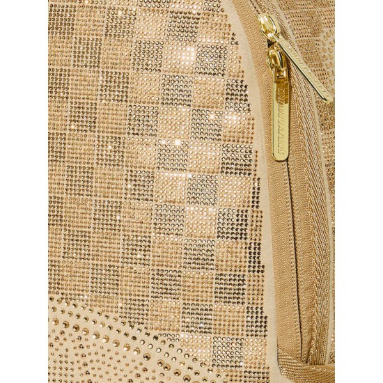 SPRAYGROUND 2 TONE GOLD TRINITY BACKPACK
