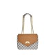 Sprayground Γυναικεία Τσάντα Embossed Check Cream Turnlock Royal Handbag