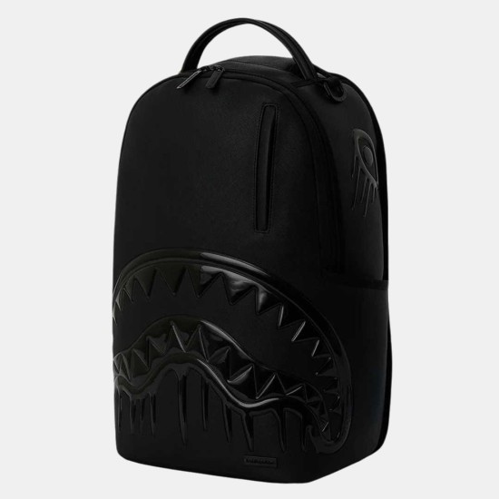 Sprayground Blacked Out Metallic Drip Backpack
