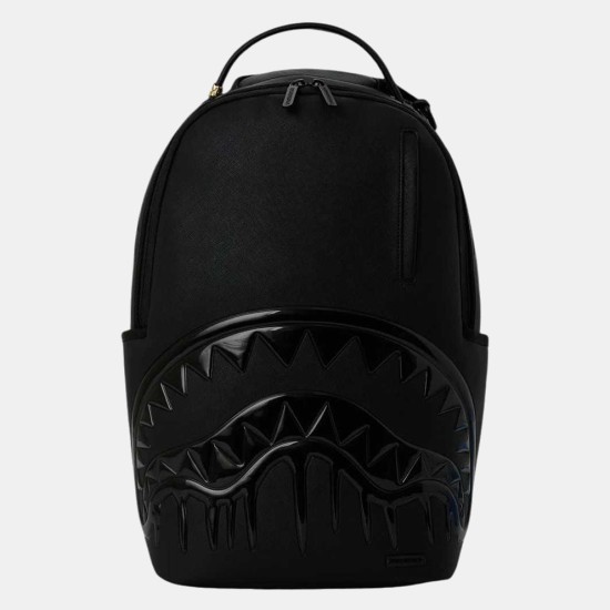Sprayground Blacked Out Metallic Drip Backpack