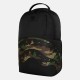 Sprayground Shark Central Black Nylon Camo Embosse