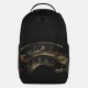 Sprayground Shark Central Black Nylon Camo Embosse