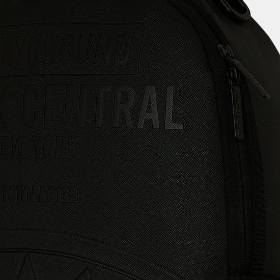 Sprayground Shark Central Embossed Black Dlxsv
