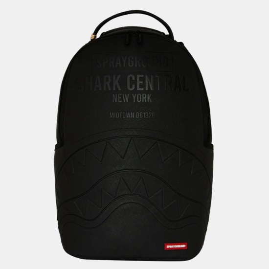 Sprayground Shark Central Embossed Black Dlxsv Sprayground Shark Central Embossed Black Dlxsv