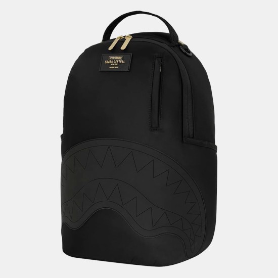 Sprayground Shark Central Gold Lettering Dlx