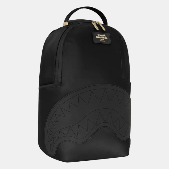 Sprayground Shark Central Gold Lettering Dlx
