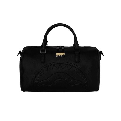 Sprayground Duffle Σακ Βουαγιάζ Μαύρο από Δερματίνη