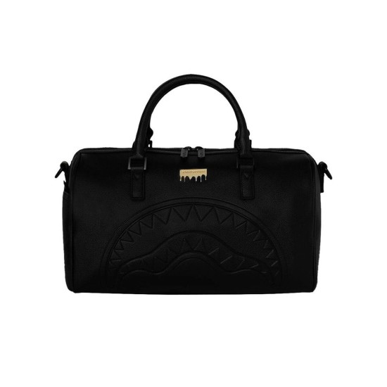 Sprayground Duffle Σακ Βουαγιάζ Μαύρο από Δερματίνη