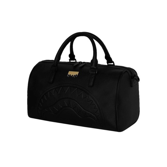 Sprayground Duffle Σακ Βουαγιάζ Μαύρο από Δερματίνη