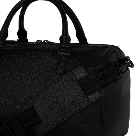 Sprayground Duffle Σακ Βουαγιάζ Μαύρο από Δερματίνη