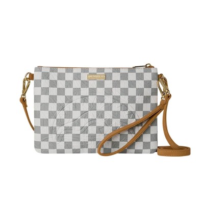 Sprayground Τσαντάκι ώμου 3Am Cream Crossover Clutch